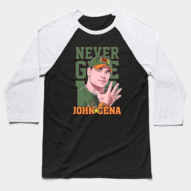 Wwe Smackdown John Cena Baseball T-Shirt by Ubold